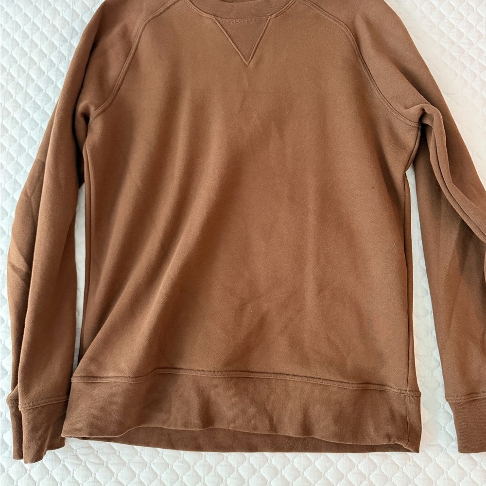 Banana Republic Men's Crewneck Sweatshirt - Brown